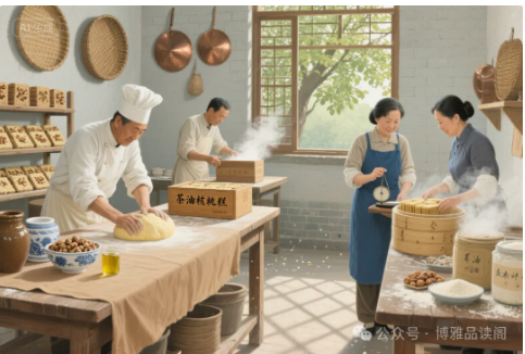 茶油核桃糕：软糯里的坚果醇香