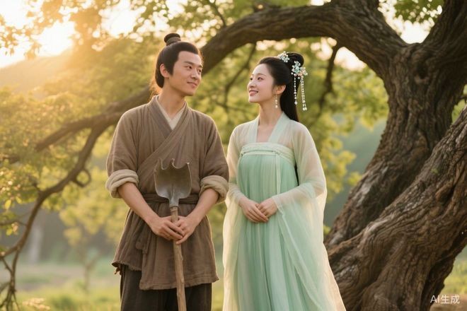 散文故事：七仙女与董永的凡尘情缘